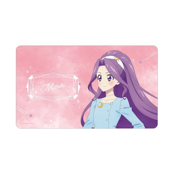 画像1:  【予約商品】  アルマビアンカ　アイカツ！ 10th STORY 〜未来へのSTARWAY〜 描き下ろし 神崎美月 歩みver. マルチデスクマット 【26年9月中旬発売】 (1)