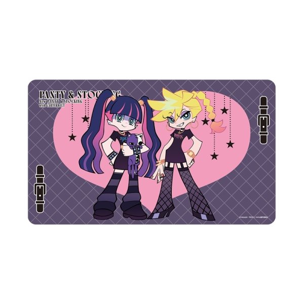 画像1:  【予約商品】  アルマビアンカ　『New PANTY ＆ STOCKING with GARTERBELT』 描き下ろし パンティ&ストッキング モデルver. マルチデスクマット ver.B 【26年9月上旬発売】 (1)