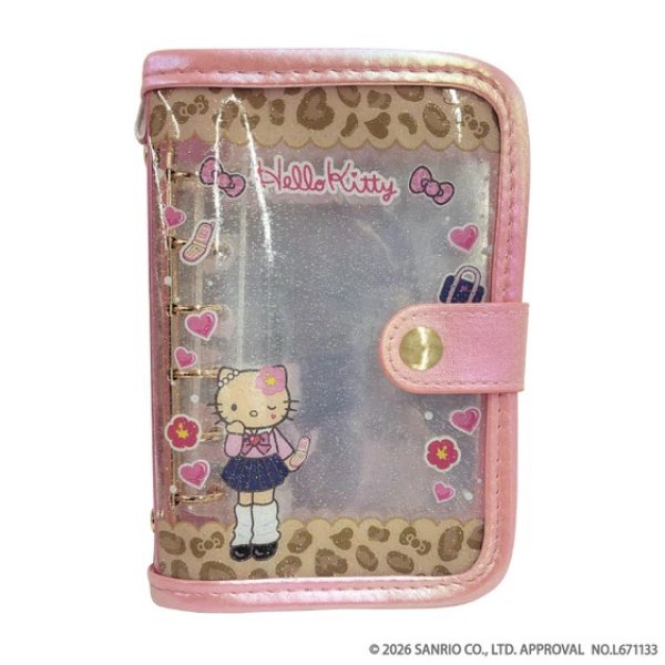 画像1:  【予約商品】  マイメロディ♡クロミ♡ハローキティ  シールバインダー （ハローキティ) 【26年9月発売】    (1)