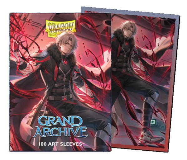 画像1:  【予約商品】  AT-16185  Dante, Hemomancer  Sleeves - Standard size - Dual Art- Grand Archive ライセンススリーブ スタンダードサイズ（100枚入り） 【26年9月発売】 (1)
