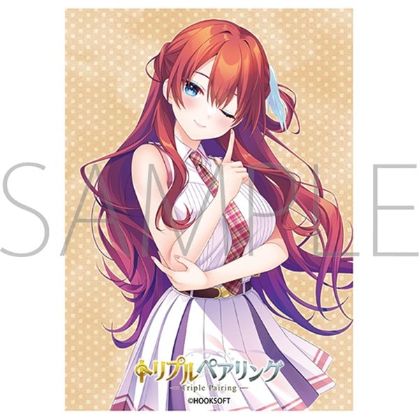 画像1:  【予約商品】  きゃらスリーブコレクション マットシリーズ　HOOKSOFT　「トリプルペアリング」  大鳳峰 ナスカ(No.MT2476) (65枚入り） 【26年8月28日発売】    (1)
