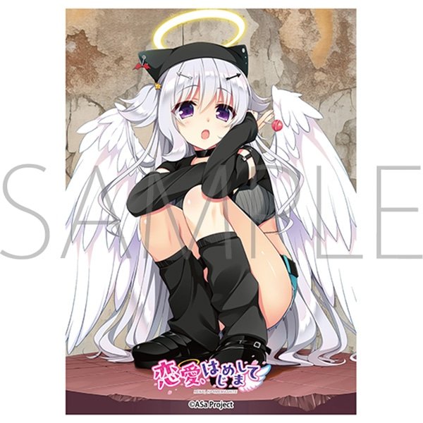 画像1:  【予約商品】  きゃらスリーブコレクション マットシリーズ　Asa Project　「恋愛、はじめまして」  天使ちゃん(No.MT2478) (65枚入り） 【26年8月28日発売】    (1)