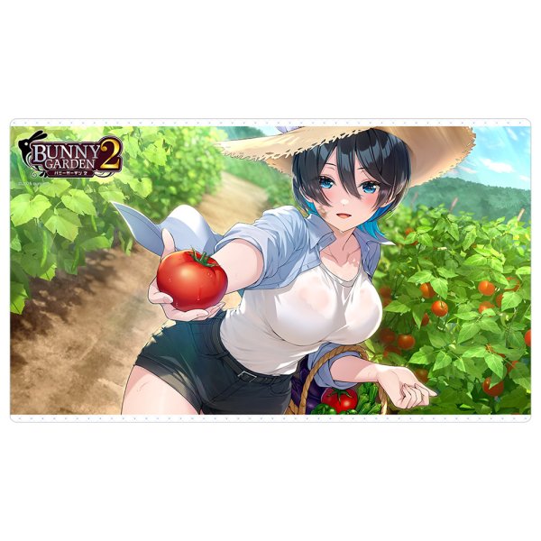 画像1:  【予約商品】  カーテン魂　バニーガーデン2 ラバーマット（美羽香） 【26年10月上旬発売】 (1)