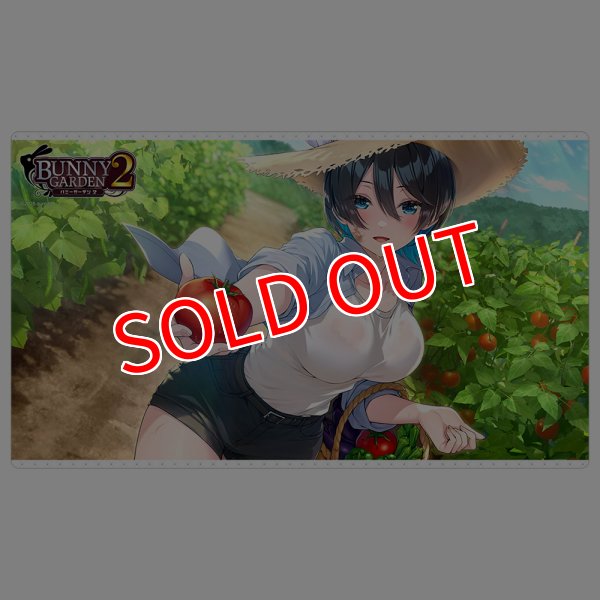 画像1:  【予約商品】  カーテン魂　バニーガーデン2 ラバーマット（美羽香） 【26年10月上旬発売】 (1)