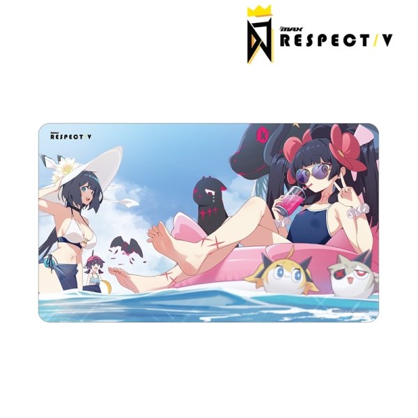 画像2:  【予約商品】  アルマビアンカ　DJMAX RESPECT V プレイ&レナ&ダイン マルチデスクマット 【26年9月上旬発売】 (2)