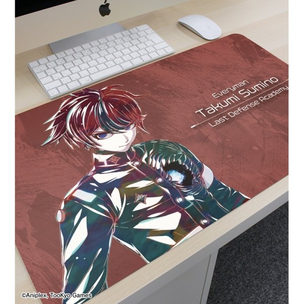 画像3:  【予約商品】  アルマビアンカ　HUNDRED LINE -最終防衛学園- 澄野拓海 Ani-Art マルチデスクマット 【26年9月上旬発売】 (3)