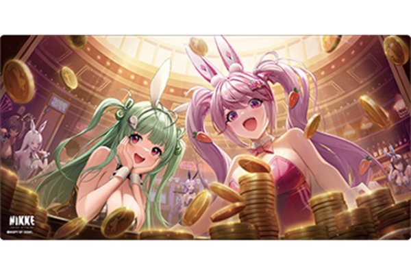 画像1:  【予約商品】  ブシロード ラバーマットコレクション V2 Vol.2129　勝利の女神：NIKKE「次は絶対に勝ちましょう！」 【26年9月4日発売】 (1)