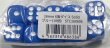 画像1:  【予約商品】  不二商物流(株)　16mm 6面ダイス Solid - ブルー（10個/袋） 【26年7月上旬発売】 (1)