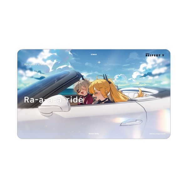 画像1:  【予約商品】  アルマビアンカ　DJMAX RESPECT V Rocket Ride マルチデスクマット 【26年9月上旬発売】 (1)
