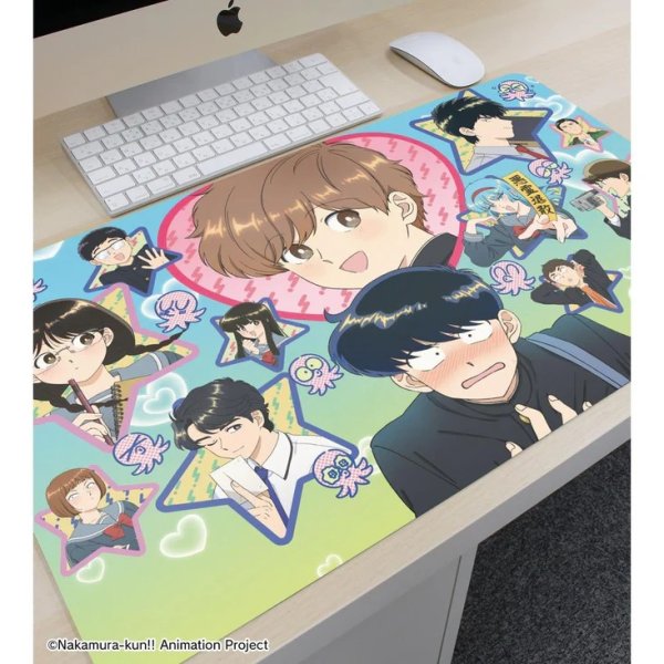 画像3:  【予約商品】  アルマビアンカ　TVアニメーション「ガンバレ！中村くん！！」 キービジュアル マルチデスクマット 【26年9月上旬発売】 (3)