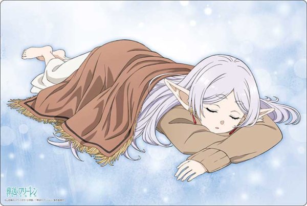 画像1:  【予約商品】  ブシロード ラバーマットコレクション V2 Vol.2127　葬送のフリーレン『フリーレン』Part.3 【26年8月28日発売】 (1)