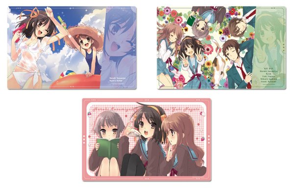 画像5:  【予約商品】  シーズナルプランツ　『涼宮ハルヒシリーズ』 デスクマット【水着】 【26年9月発売】 (5)