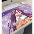 画像2:  【予約商品】  アルマビアンカ　ノーゲーム・ノーライフ ゼロ 描き下ろし シュヴィ ギャル制服ver. マルチデスクマット 【26年9月中旬発売】 (2)