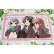 画像2:  【予約商品】  シーズナルプランツ　『涼宮ハルヒシリーズ』 デスクマット【ハルヒ＆みくる＆有希】 【26年9月発売】 (2)