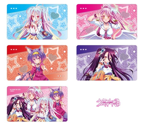 画像3:  【予約商品】  アルマビアンカ　ノーゲーム・ノーライフ ゼロ 描き下ろし ジブリール ギャル制服ver. マルチデスクマット 【26年9月中旬発売】 (3)