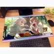 画像2:  【予約商品】  カーテン魂　学園アイドルマスター　ラバーマット（ちょっと詳しいんです！） 【26年10月上旬発売】 (2)