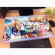 画像2:  【予約商品】  カーテン魂　学園アイドルマスター　ラバーマット（ｖギャルピーーースッｖ） 【26年10月上旬発売】 (2)