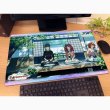 画像2:  【予約商品】  カーテン魂　学園アイドルマスター　ラバーマット（自分と向き合う時間だ） 【26年10月上旬発売】 (2)