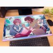 画像2:  【予約商品】  カーテン魂　学園アイドルマスター　ラバーマット（レディ・セット、ゴー！） 【26年10月上旬発売】 (2)