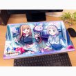 画像2:  【予約商品】  カーテン魂　学園アイドルマスター　ラバーマット（ぜったいに取るんだ！） 【26年10月上旬発売】 (2)