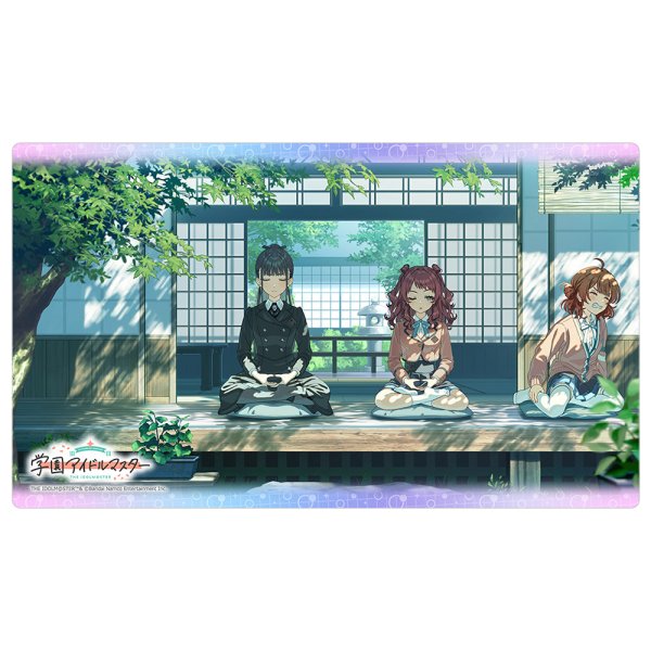 画像1:  【予約商品】  カーテン魂　学園アイドルマスター　ラバーマット（自分と向き合う時間だ） 【26年10月上旬発売】 (1)