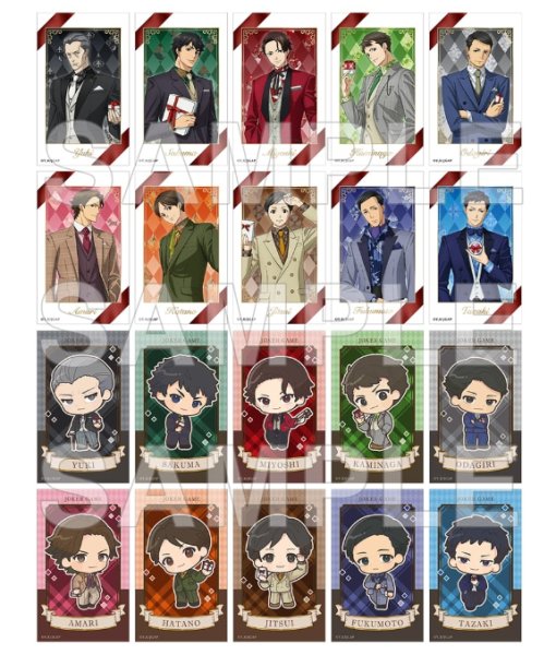 画像1:  【予約商品】  KADOKAWA  ジョーカー・ゲーム ミニブロマイドコレクション Anime 10th anniversary  BOX（10パック入り） 【26年9月発売】 (1)