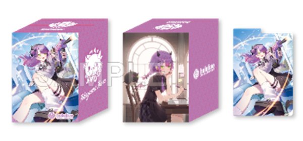 画像1:  【予約商品】  hololive OFFICIAL CARD GAME オフィシャルデッキケース Vol.37 『常闇トワ』 【26年9月19日発売】    (1)