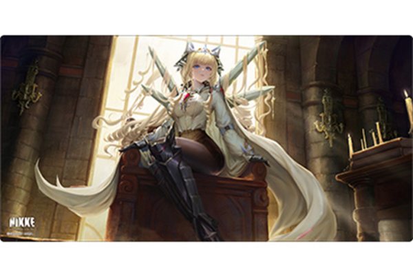 画像1:  【予約商品】  ブシロード ラバーマットコレクション V2 Vol.2137　勝利の女神：NIKKE「LAST KINGDOM」 【26年9月11日発売】 (1)