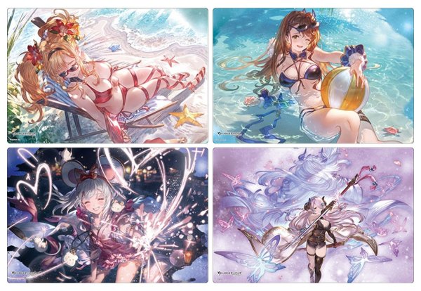 画像2:  【予約商品】  ブシロード ラバーマットコレクション V2 Vol.2132　グランブルーファンタジー『ゼタ』水着バージョン 【26年8月21日発売】 (2)
