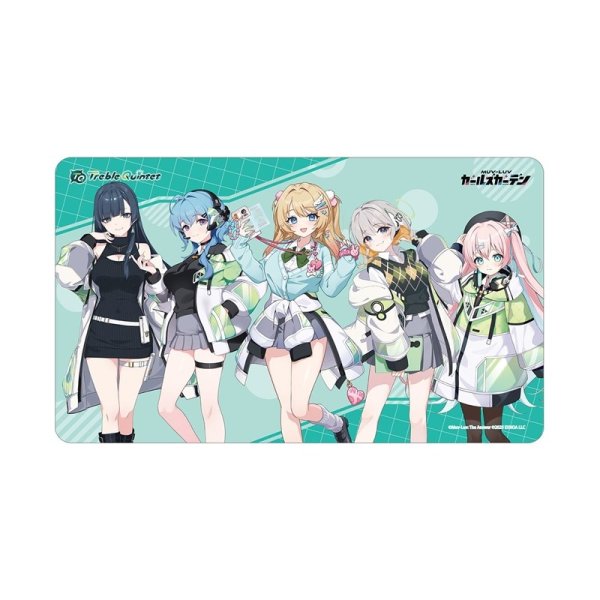 画像1:  【予約商品】  アルマビアンカ　マブラヴ ガールズガーデン トレブルクインテット マルチデスクマット 【26年9月中旬発売】    (1)