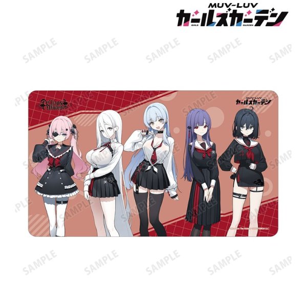 画像2:  【予約商品】  アルマビアンカ　マブラヴ ガールズガーデン カオスメイデン マルチデスクマット 【26年9月中旬発売】    (2)