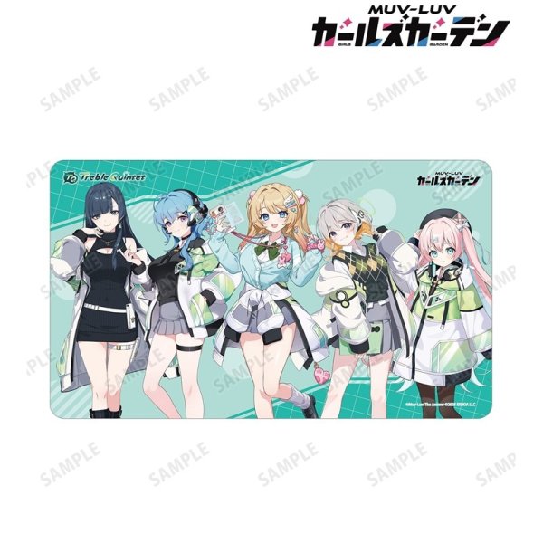画像2:  【予約商品】  アルマビアンカ　マブラヴ ガールズガーデン トレブルクインテット マルチデスクマット 【26年9月中旬発売】    (2)