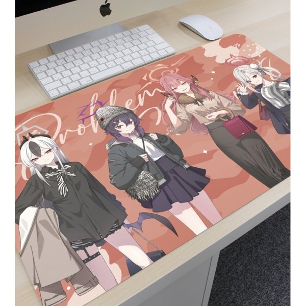 画像3:  【予約商品】  アルマビアンカ　ブルーアーカイブ 便利屋68 マルチデスクマット 【26年9月中旬発売】 (3)