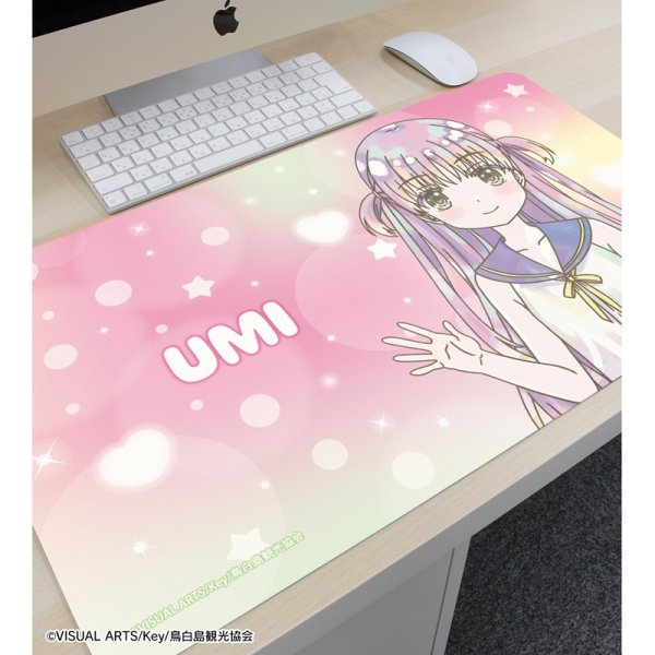 画像3:  【予約商品】  アルマビアンカ　TVアニメ『Summer Pockets』 加藤うみ Ani-Art KAWAII label マルチデスクマット 【26年10月中旬発売】    (3)