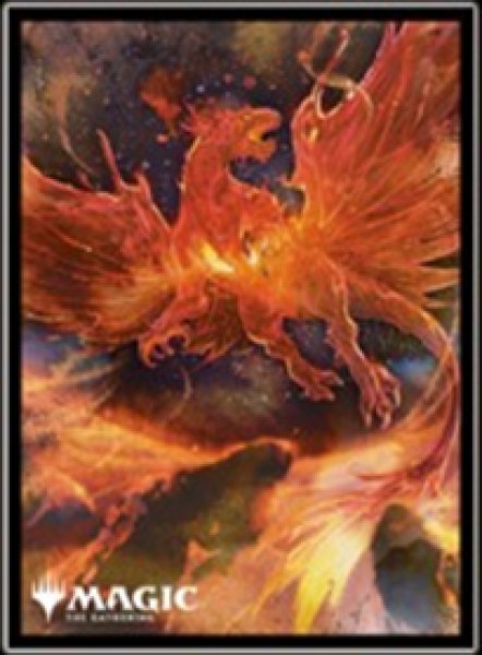 画像1:  【予約商品】  『マジック：ザ・ギャザリング プレイヤーズカードスリーブ MTGS-375 『ローウィンの昏明』《背骨岩の暴君》（80枚入り） 【26年9月25日発売】    (1)