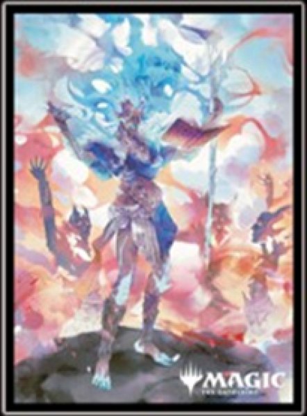 画像1:  【予約商品】  『マジック：ザ・ギャザリング プレイヤーズカードスリーブ MTGS-373 『ローウィンの昏明』《集団業火》（80枚入り） 【26年9月25日発売】    (1)