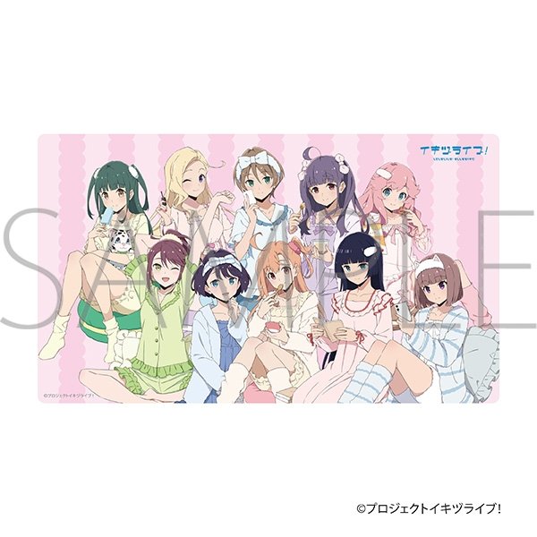 画像1:  【予約商品】  ムービック 「イキヅライブ！ LOVELIVE! BLUEBIRD（アニメ版）」デスクマット 【26年9月12日発売】 (1)