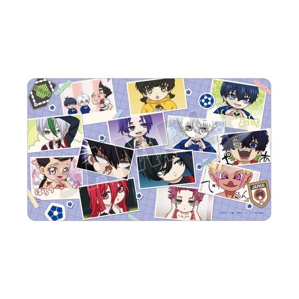 画像1:  【予約商品】  アルマビアンカ　TVアニメ『ブルーロック』 ゆるコマ マルチデスクマット 【26年10月上旬発売】 (1)