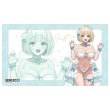 画像1:  【予約商品】  カーテン魂　ブラウンダスト2　描き下ろしラバーマット（ユースティア／ウエディング水着） 【26年10月下旬発売】 (1)