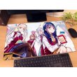 画像2:  【予約商品】  カーテン魂　一畳間まんきつ暮らし！　ラバーマット（森田芽衣子、天宮梨絵、鈴木万里花、中埜音緒C） 【26年10月中旬発売】 (2)