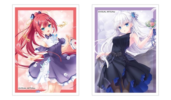 画像2:  【予約商品】  カーテン魂　Key25th　スリーブ（鳴瀬しろは／Key25th）（65枚入り） 【26年12月上旬発売】    (2)