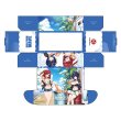 画像2:  【予約商品】  カーテン魂　ドルフィンウェーブ　描き下ろしストレージボックス（咲宮 入華&都条 みちる／コーストライディング） 【26年12月上旬発売】 (2)