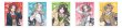 画像2:  【予約商品】  カーテン魂　ガールズバンドクライ　描き下ろしスリーブ（ルパ／平成ギャル）（65枚入り） 【26年12月上旬発売】 (2)