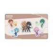 画像1:  【予約商品】  アルマビアンカ　世界滅亡共有幻想マミヤ 集合 ちびキャラ マルチデスクマット 【26年10月上旬発売】 (1)
