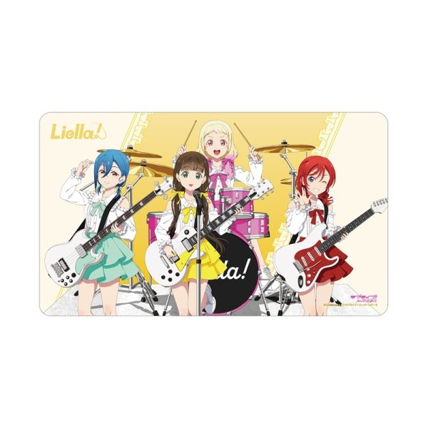 画像1:  【予約商品】  アルマビアンカ　ラブライブ！スーパースター!!　描き下ろし 2期生 バンドver. マルチデスクマット 【26年10月中旬発売】 (1)