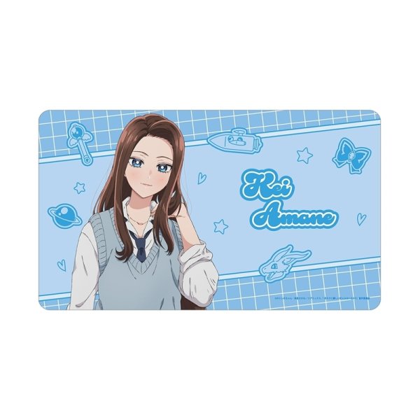 画像1:  【予約商品】  アルマビアンカ　アニメ「オタクに優しいギャルはいない!?」 天音 慶 マルチデスクマット ver.A 【26年10月上旬発売】 (1)