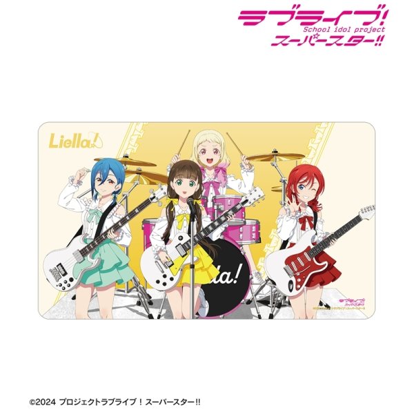 画像2:  【予約商品】  アルマビアンカ　ラブライブ！スーパースター!!　描き下ろし 2期生 バンドver. マルチデスクマット 【26年10月中旬発売】 (2)