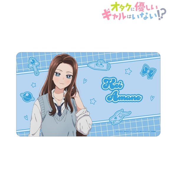 画像2:  【予約商品】  アルマビアンカ　アニメ「オタクに優しいギャルはいない!?」 天音 慶 マルチデスクマット ver.A 【26年10月上旬発売】 (2)