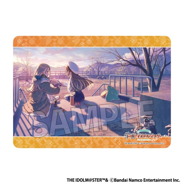 画像1:  【予約商品】  PROOF 学園アイドルマスター イラストプレイマットNT 思い出の宝箱だ、ね 【26年10月発売】 (1)