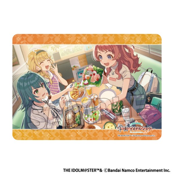 画像1:  【予約商品】  PROOF 学園アイドルマスター イラストプレイマットNT お母さんか！ 【26年10月発売】 (1)